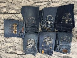 y2k Strass-Jeans
