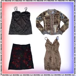 Glitzernde Sizzle-Bundle - Tops, Kleider und Röcke..