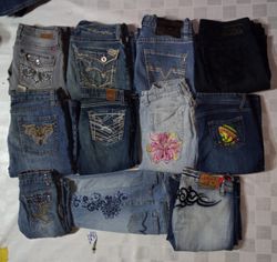 LEVI'S UND ANDERE MIX-MARKE JEANS (ID 1223)