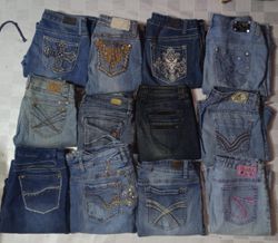 WALLFLOWER UND ANDERE MIX-MARKEN JEANS (ID 1258)
