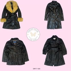 Chaqueta de Cuero Ecológico con Botón de Mezcla – ..