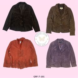 Chaqueta de Botón de Lado Mixto Statement – Abrigo..