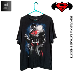 T-SHIRTS SUPERMAN & BATMAN (BUNDLE 1)