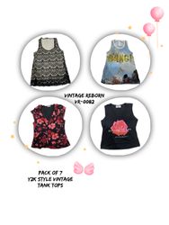 Y2K Tank Top Treasury:  Vintage Style Tops (VR-008..