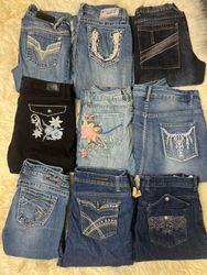 JEANS BORDADOS Y2K 001