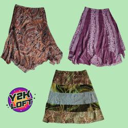 Y2K Grunge Fairycore Skirts Mix