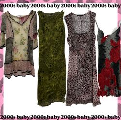 Y2k x animal printed dress-057