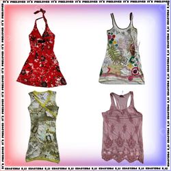 Mix Tape Summer-Y2k Micro Dress Mix (SS-1087)