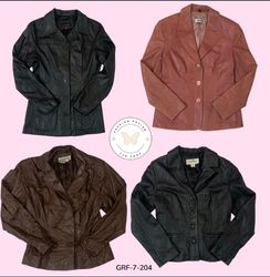 Statement Mix Button PU Leather Jacket – Fast Fash..