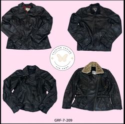 Bold Black Zipper Leather Jacket — Street-Ready St..