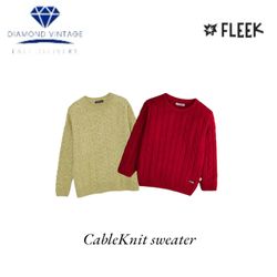Pull en tricot câblé (DV -7- 318)