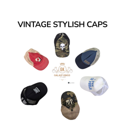 Vintage stylish Caps