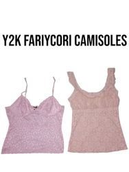 Y2K Fariycori camisoles