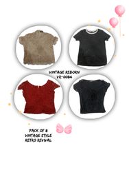 * Y2K Charm:  Vintage Style Tops (VR-0084)
