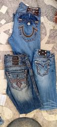 Mixed Branded Jeans (True Religion, Miss Me, Rock ..