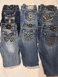 Miss me true religion rock revival jeans