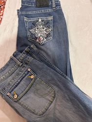 Y2k fashion flare jeans