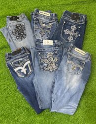 Miss me and rock revival jeans