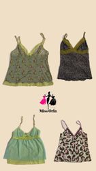 Y2k sunny side cami top (M-010)