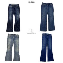 Y2K IT Girl Denim Jeans (RE-1640)