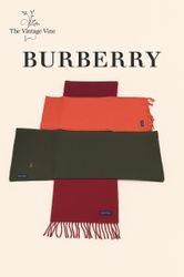 Authentic Burberry Scarves