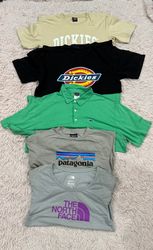 TNF Patagonia & Dickies T-Shirts