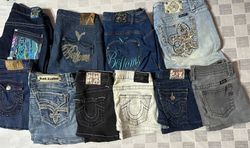 MISS ME ROCK REVIVAL AND OTHER BRAND MINI SKIRTS (..