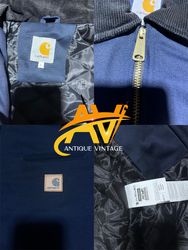 Jaqueta azul Detroit estilo rework da Carhartt