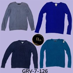 Y2K Purple Cable Knit Sweater – Iconic Early 2000s..