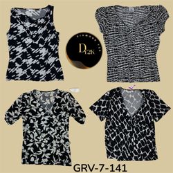 Black & White Blouse – Classic Contrast, Y2K Style..