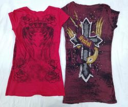 IQ0389 T-shirts bébé Grunge Y2K