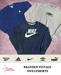 Branded Vintage Sweatshirts Nike, Adidas, Reebok, ..
