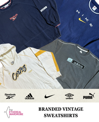 Branded Vintage Sweatshirts Top brands with nike, ..