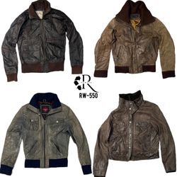Giacche di pelle Y2K IT Girl (RW-550)