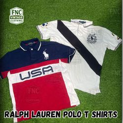ラルフ・ローレン ポロ Tシャツ ビッグロゴ (fnc 370)
