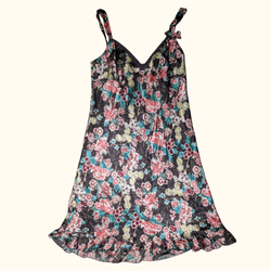 SAY#258 Abito in seta scivolato ispirato ai glam d..