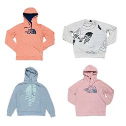 The North Face sweatshirts