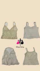 Y2k Everyday Cream Cami (M-020)