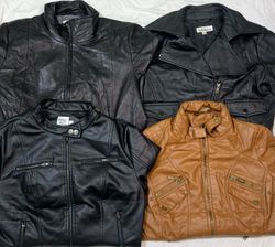 Vestes en cuir des années 90/Y2K 1001