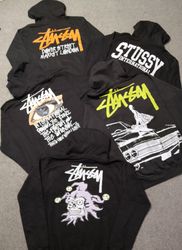 Stussy rework style mix design hoodies