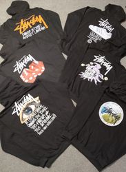 Stussy rework style mix design hoodies