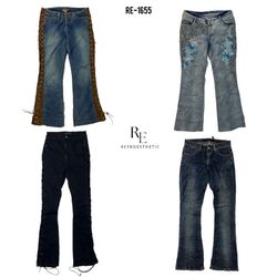 Y2K IT Girl Denim Jeans (RE-1655)