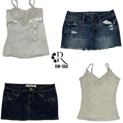 Y2K Icône Fille Ère Mix and Match (RW-560)