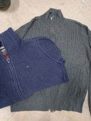 Men's 1/4 and zipper sweater -30 pcs