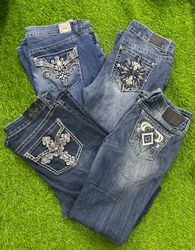 Y2K woman’s jeans 16 pieces