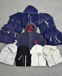 Polo jumper zip up