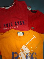 ラルフ・ローレンとラコステのTシャツ