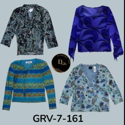 Blouse en polyester à manches longues Y2K (GRV-7-1..