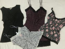 IQ0393 Y2K Cami Tops