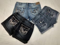 IQ0395 Y2K Retro Micro Mini Shorts